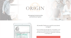 Desktop Screenshot of origincollective.com
